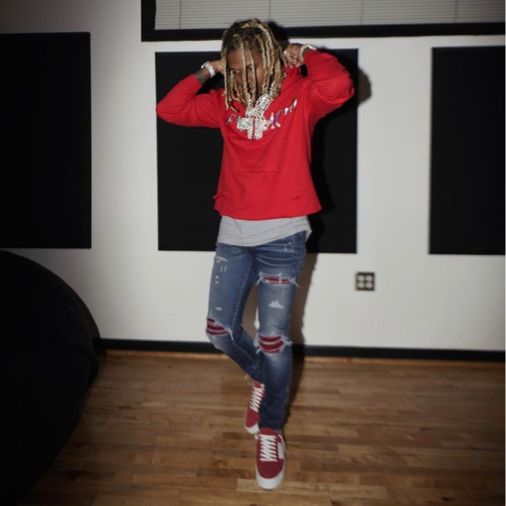 Amiri Mx1 Ultra Suede Repair Jeans